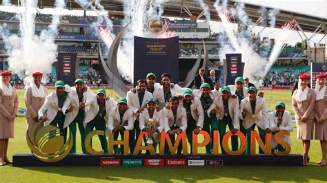 Pakistan Pm Announces Rs1 Crore Each For Icc Champions Trophy Winners