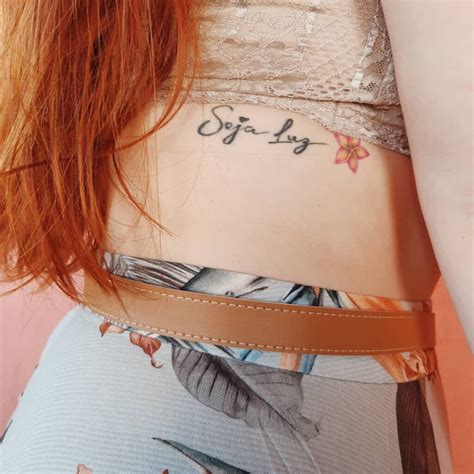 Tatuagem Feminina Na Costela Ideias Para Se Apaixonar