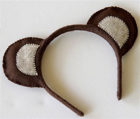 How to crochet bear ears video tutorial and pattern. Handmade Teddy Bear Ear Headband (With images) | Teddy bear costume, Diy teddy bear, Bear crafts