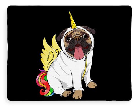 Unipug Pug Unicorn Certified Dog Lover Heres A Cute Tshirt Design Pug