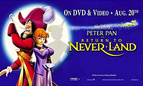 Walt Disney Posters Peter Pan 2 Return To Never Land Walt Disney