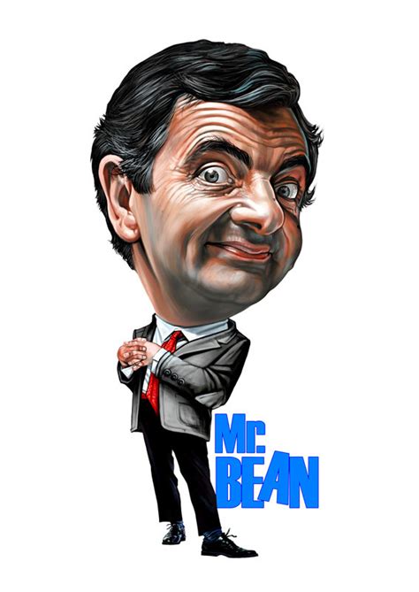 Mr Bean Drawing By Raileanu Romeo Artmajeur
