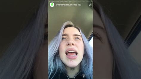 Billie Eilish ‘peeing In A Cup Instagram Story Youtube