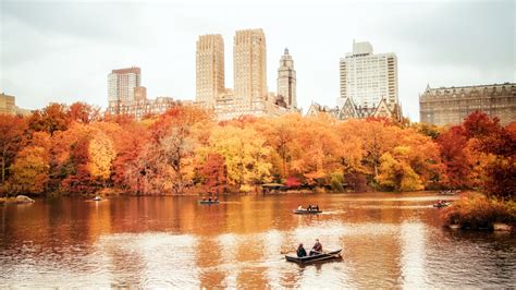 Autumn In New York Central Park Wallpaper For Desktop 1920x1080 Full Hd