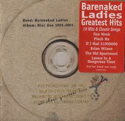 Barenaked Ladies Disc One All Their Greatest Hits 1991 2001 Us Cd Album Cdlp 481200
