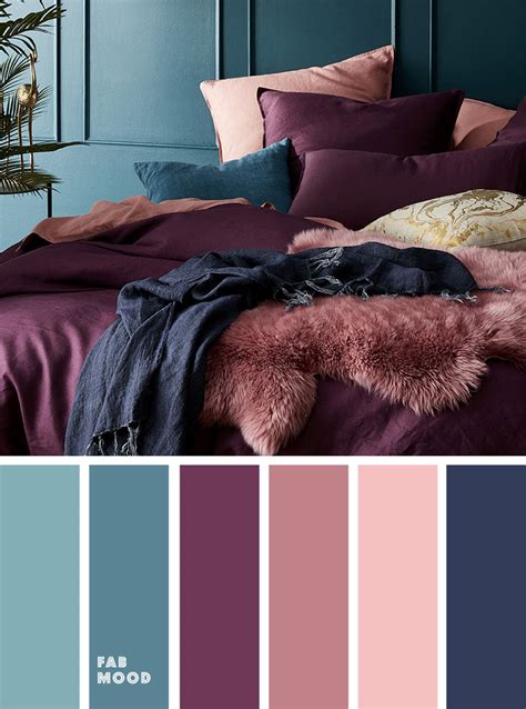 What Colors Go Well With Purple In A Bedroom