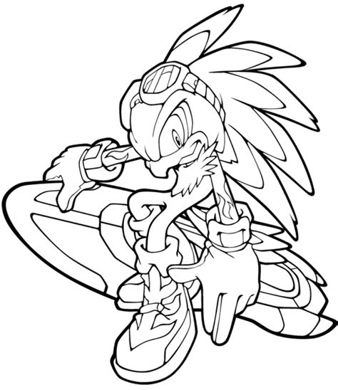 Get This Sonic Coloring Pages for Kids 17563