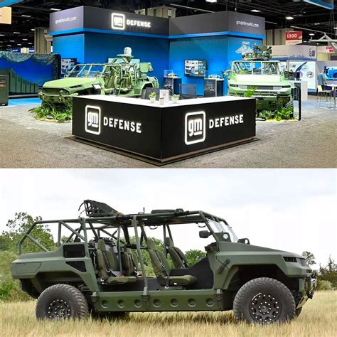 Gm Defense Electric Military Concept Vehicle Emcv Is Based On The Gmc