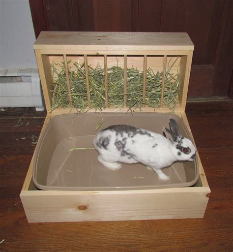 Large Rabbit Bunny Hay Feeder And Litter Pan Combo Sifting Etsy