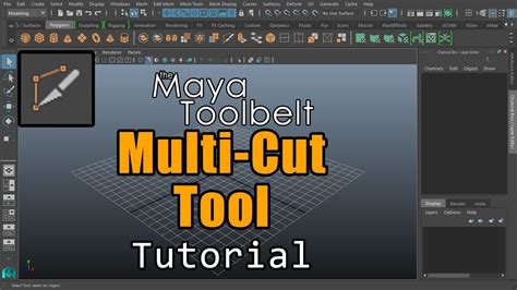 The Maya Toolbelt Multi Cut Tool Maya 2023 Youtube