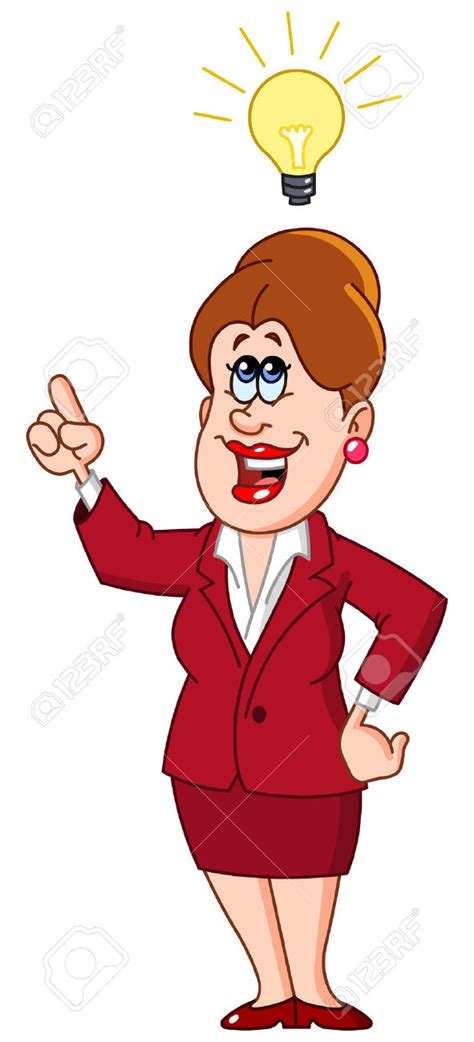 Happy Female Boss Clipart Clipart Panda Free Clipart Images