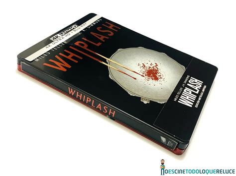 whiplash reportaje fotográfico y análisis steelbook 4k uhd blu ray