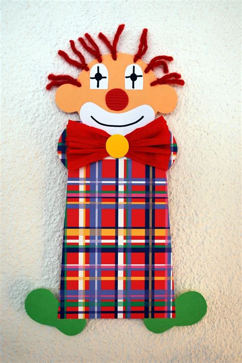 Clown Basteln Clown Crafts Masks Crafts Fun Crafts Paper Crafts Diy