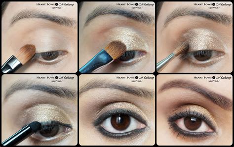 So, beautiful eyes are actually a scale for your face beauty. Gold Smokey Eye Makeup Tutorial: Diwali Special! - Heart ...