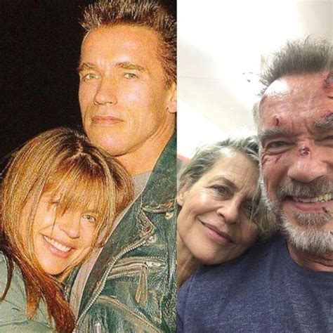 Arnold Schwarzenegger Shares Incredible Selfie With Terminator Co Star Linda Hamilton Years