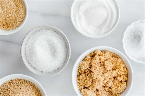 The Difference Between Types Of Sugar My Baking Addiction