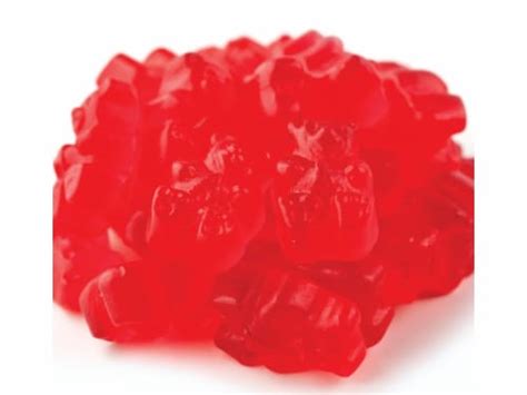Red Gummi Bears Wild Cherry Gummy Bears 5 Pounds Bulk Gummi Candy 5