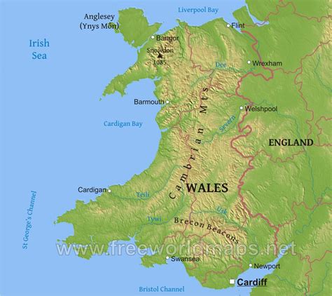 Geography Wales Elektronika Do Wykrywacza Metali