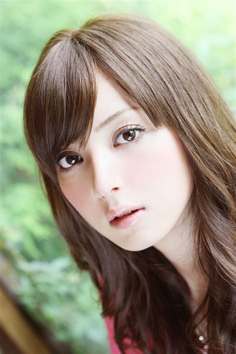 Nozomi Sasaki Model Asian Open Mouth Brunette Women Japanese