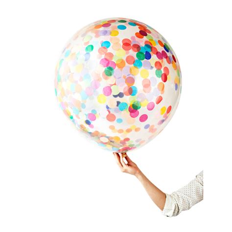 Jumbo Balloon Confetti - Poppies for Grace | Jumbo balloons, Confetti party, Confetti balloons