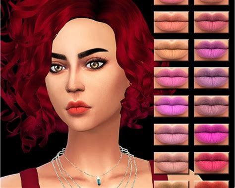 Sims 4 Lips Downloads On Sims 4 Cc Page 2