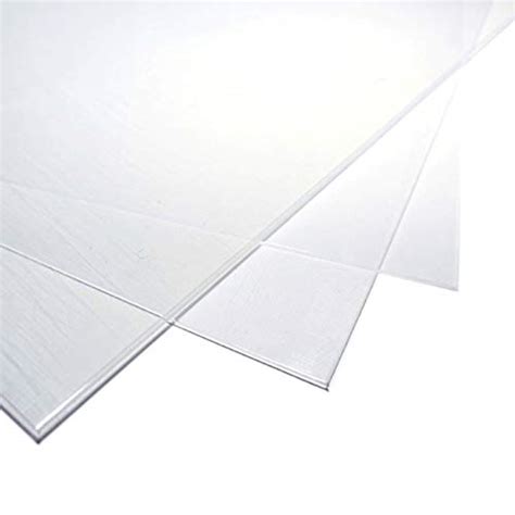 Polycarbonate Clear Plastic Sheet 12 X 24 X 00625 116 3 Pack