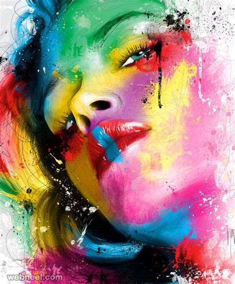 30 Mind Blowing And Colorful Paintings By Famous French Artist Patrice