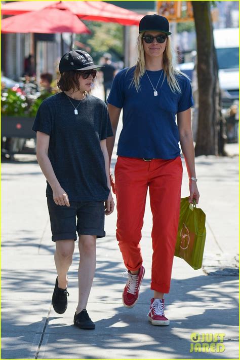 Ellen Page Steps Out With Rumored Girlfriend Samantha Thomas Photo