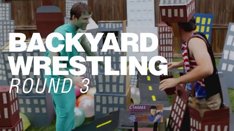Backyard Wrestling Round 3 Youtube