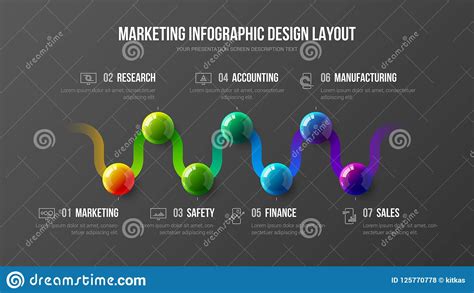 Amazing Business Infographic Presentation Vector Illustration Concept