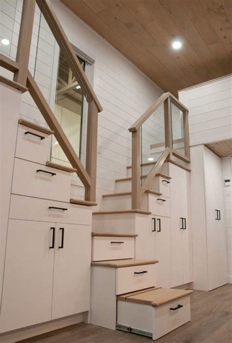 Step Right Up For Tiny House Staircase Ideas That Are Big On Style