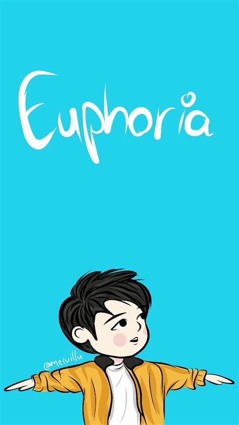 Hd wallpapers and background images. Euphoria bts jungkook fanart #illustration #drawing #chibi ...