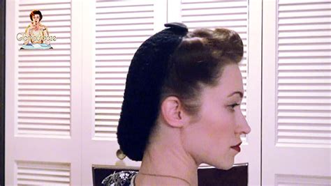 Quick And Easy 1940s Hair Snood Hairstyle Glamour Daze