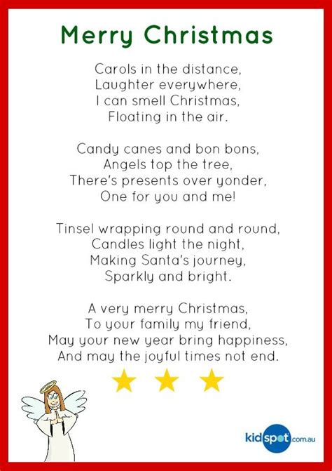 17 Best Ideas About Christmas Poems On Pinterest Old Fashioned