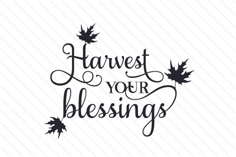 harvest your blessings svg cut file by creative fabrica crafts · creative fabrica
