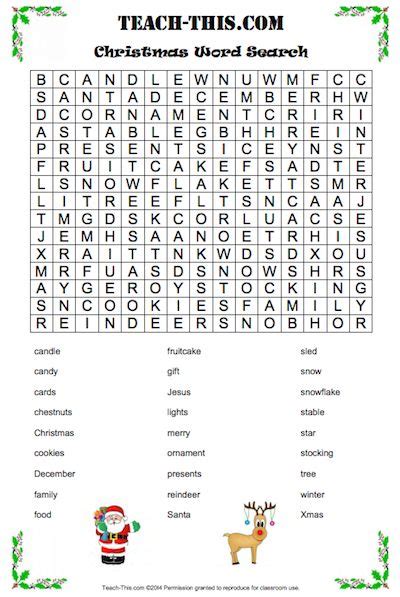 Top 15 Free Printable Christmas Word Search Pdf For 2021 Christmas