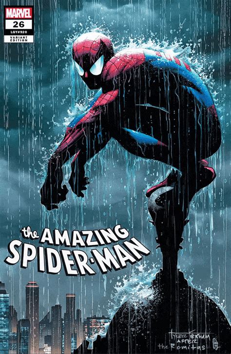 Amazing Spider Man 26 Tyler Kirkham Virgin Variant Set Spectral Comics