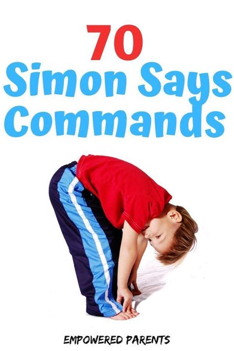 70 Simon Says Ideas That Are Fun And Educational Physical Education