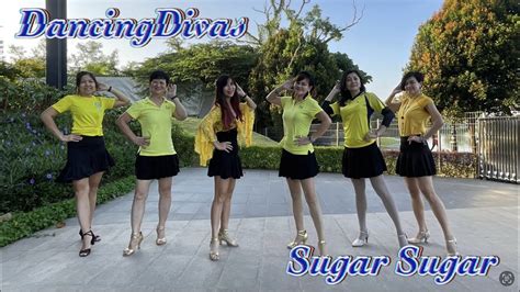 Line Dance Sugar Sugar Youtube