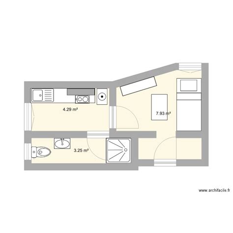 appart Plan dessiné par aff