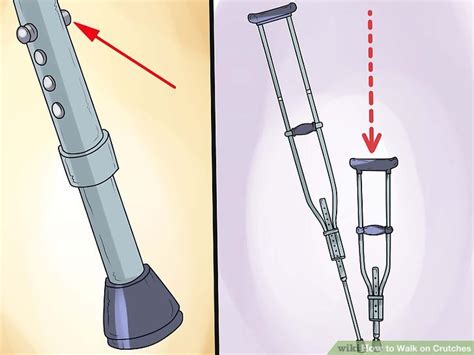 How To Walk On Crutches With Pictures Wikihow