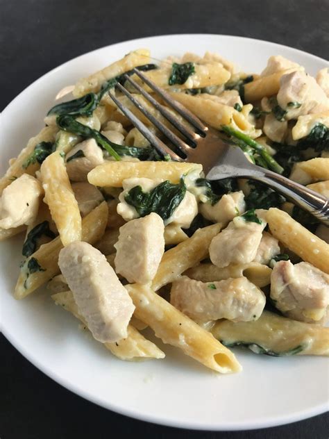 Chicken And Spinach Pasta Alfredo Meal Planning Mommies