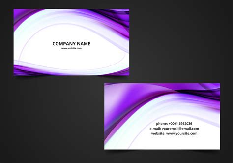 Vector shape show sub menu. Free Vector Wavy Visiting Card Background - Download Free ...