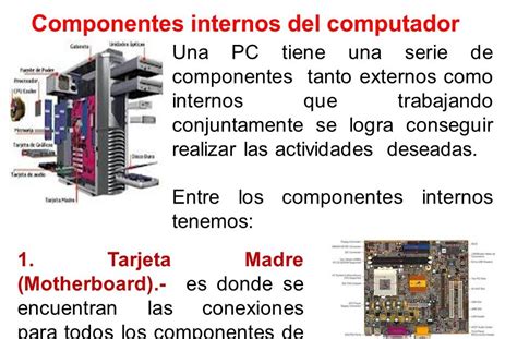 Triazs Componentes Internos Y Externos De Una Laptop