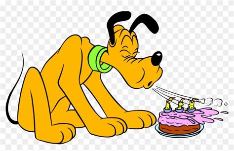 Pluto Png Transparent Happy Birthday Disney Pluto Png Download