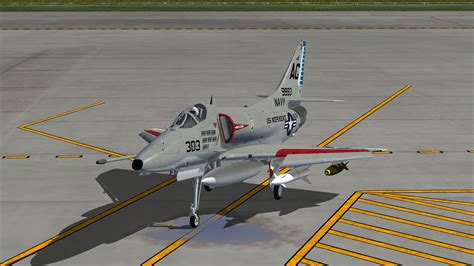 Douglas A 4 Skyhawk For Fsx By Virtavia