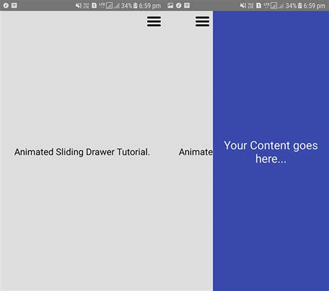Animated library is designed to make animations fluid, powerful, and painless to build and maintain. React Native Custom Animated Sliding Drawer Android iOS Tutorial - Tutorials Capital