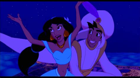 A whole new world a new fantastic point of view no one to tell us no or where to go or say we're only dreaming. Aladdin - A Whole New World (1080p) - YouTube