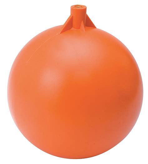 Grainger Approved Round Float Ball 8 In Dia Plastic 3fxe3109 864