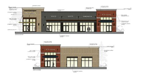 Summerwalk Retail Serving South Lacey Building Design Plan Retail